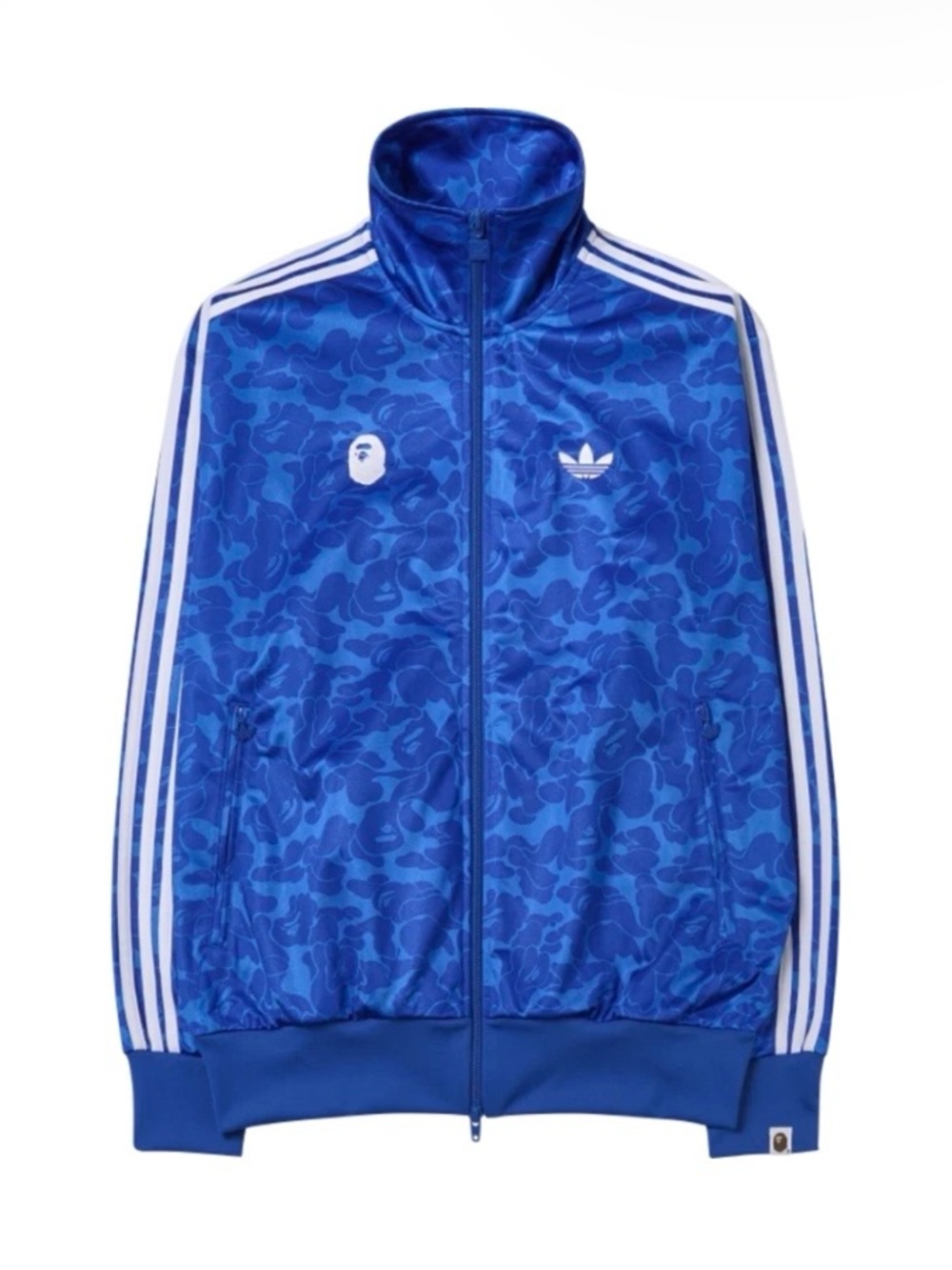 Adidas x BAPE Blue Camouflage Track Jacket